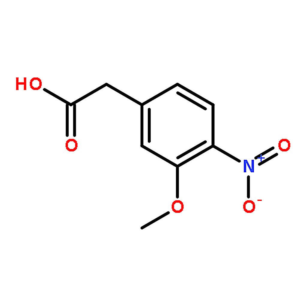 RHAWN 2-(3-Methoxy-4-nitrophenyl)acetic acid