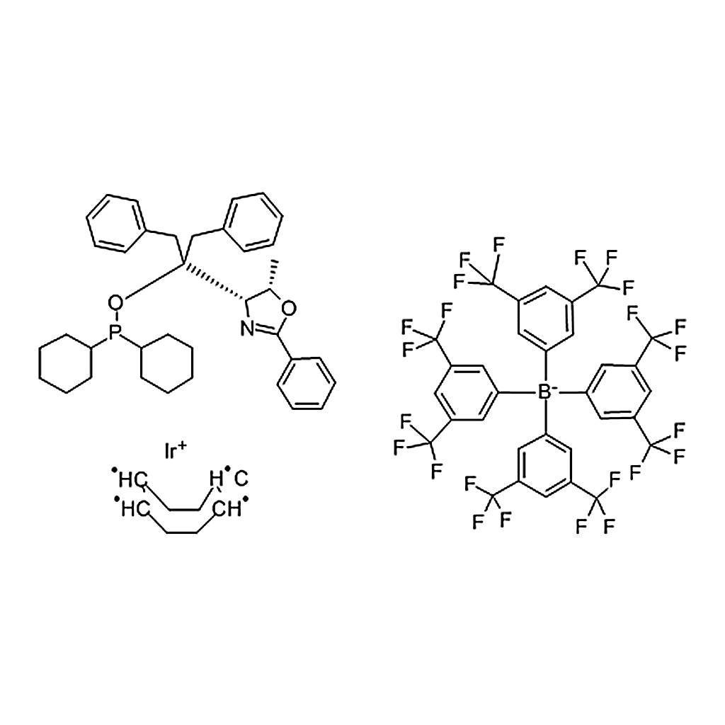 RHAWN 1，5-Cyclooctadiene{[dibenzyl((4S，5S)-5-methyl-2-phenyl-4，5-dihydro-4-oxazolyl)methyl]dicyclo