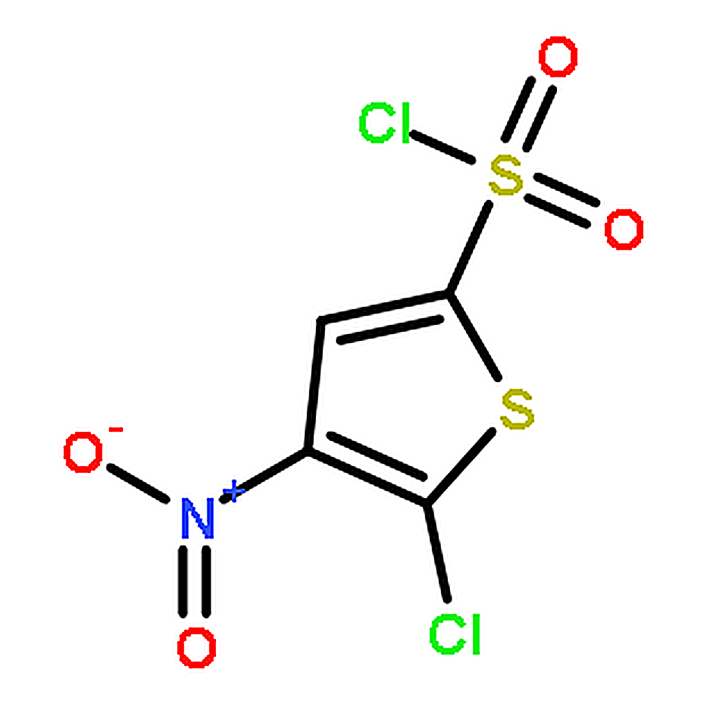 RHAWN 5-CHLORO-4-NITROTHIOPHENE-2-SULFONYL CHLORIDE