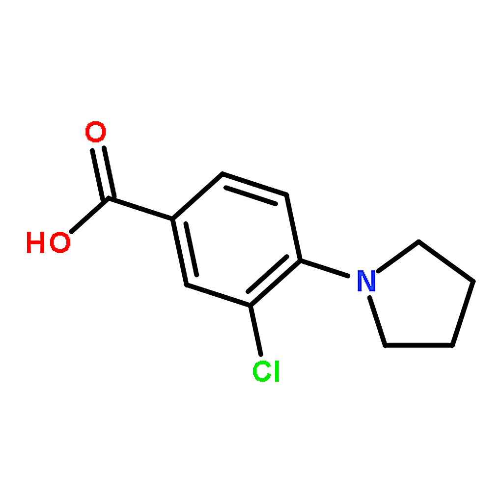 RHAWN 3-Chloro-4-pyrrolidinobenzoic Acid