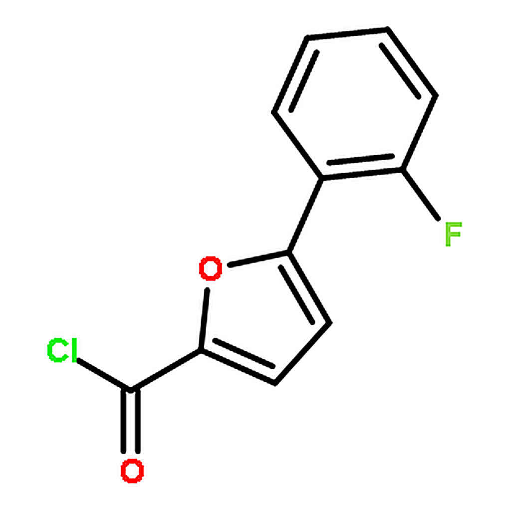 RHAWN 5-(2-Fluorophenyl)furan-2-carbonyl chloride
