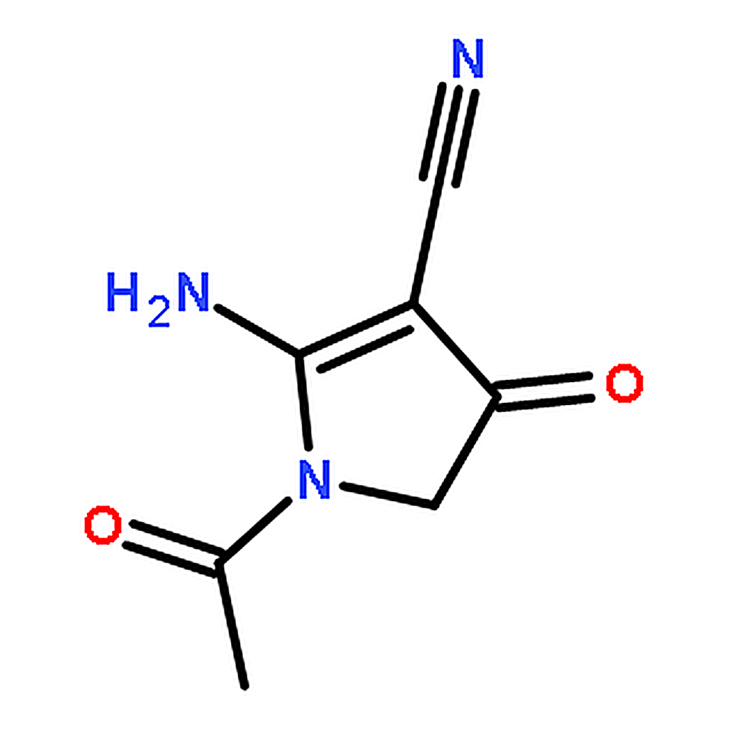 RHAWN 1-Acetyl-2-amino-4-oxo-4，5-dihydropyrrole-3-carbonitrile