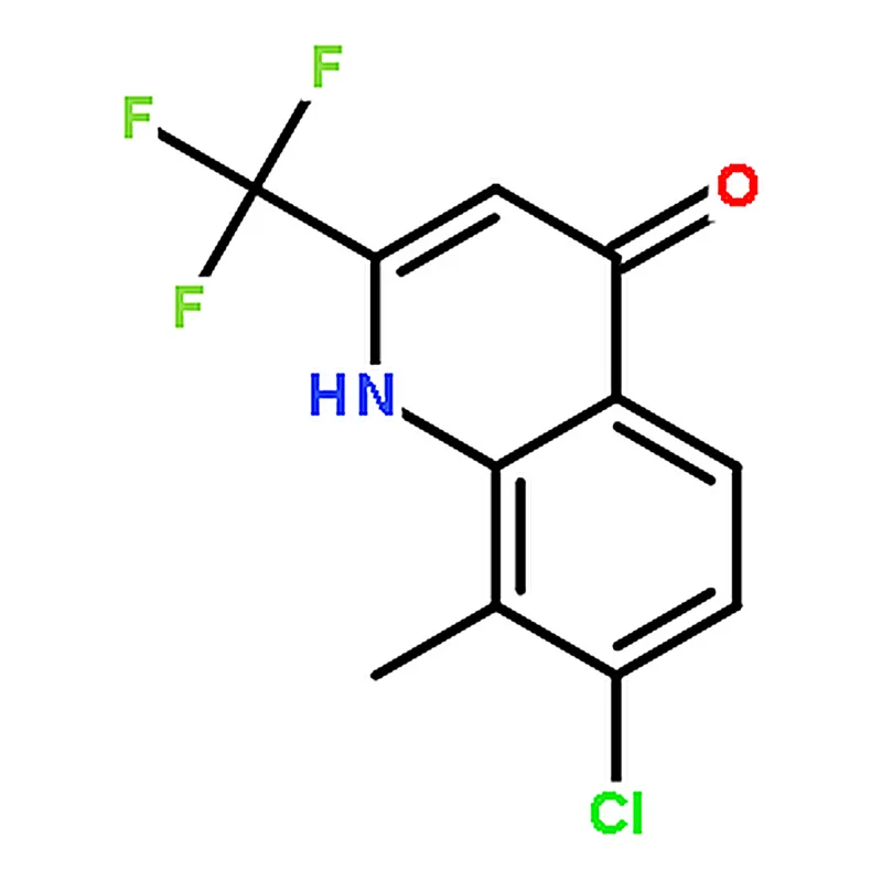 RHAWN 7-Chloro-8-methyl-2-(trifluoromethyl)quinolin-4-ol
