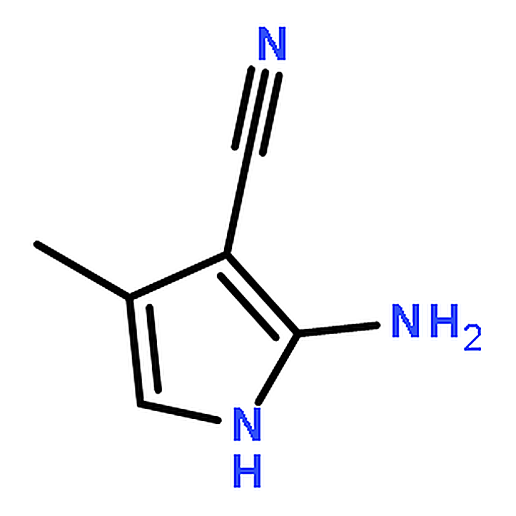 RHAWN 2-Amino-4-methyl-1H-pyrrole-3-carbonitrile