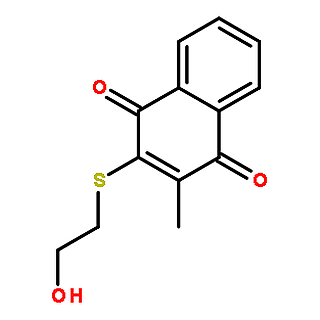 RHAWN 2-((2-Hydroxyethyl)thio)-3-methylnaphthalene-1，4-dione