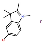 RHAWN 5-Hydroxy-1,2,3,3-tetramethyl-3H-indol-1-ium iodide