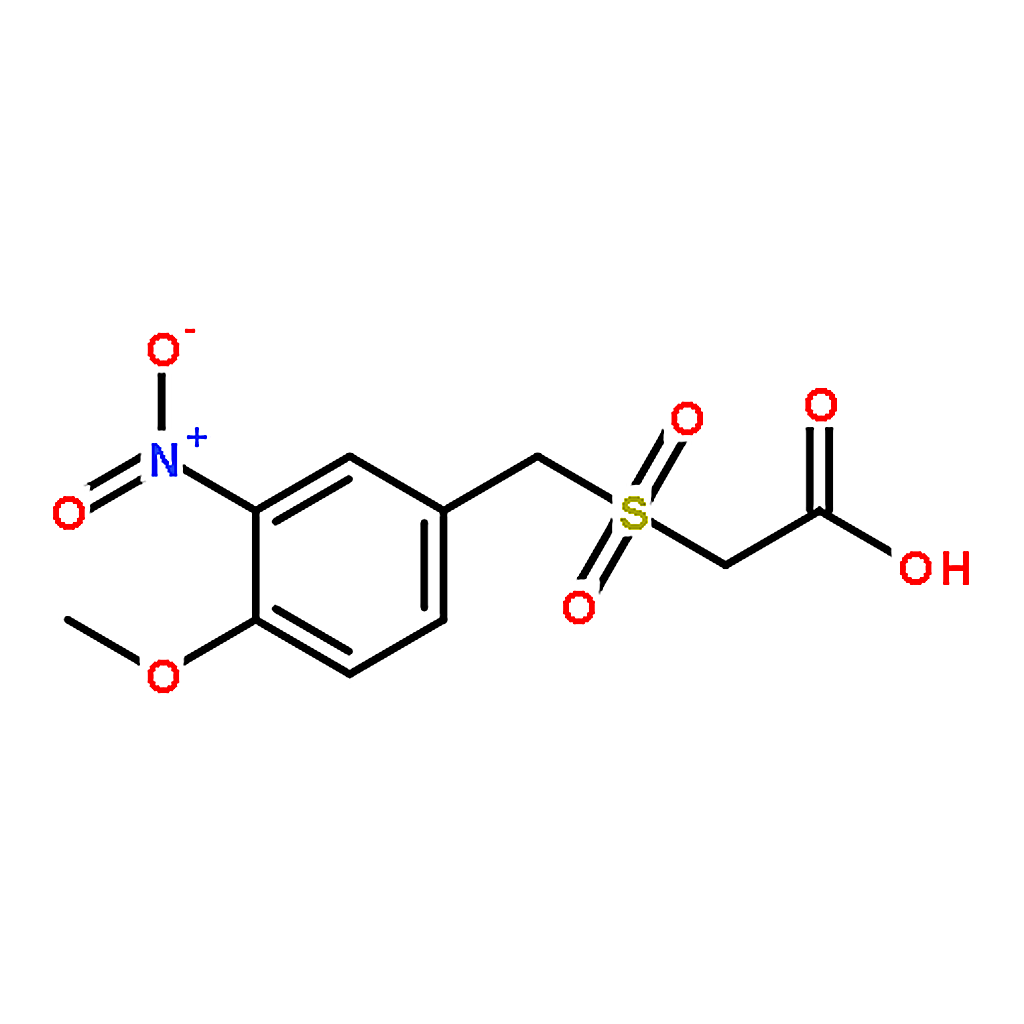 RHAWN 2-((4-Methoxy-3-nitrobenzyl)sulfonyl)acetic acid