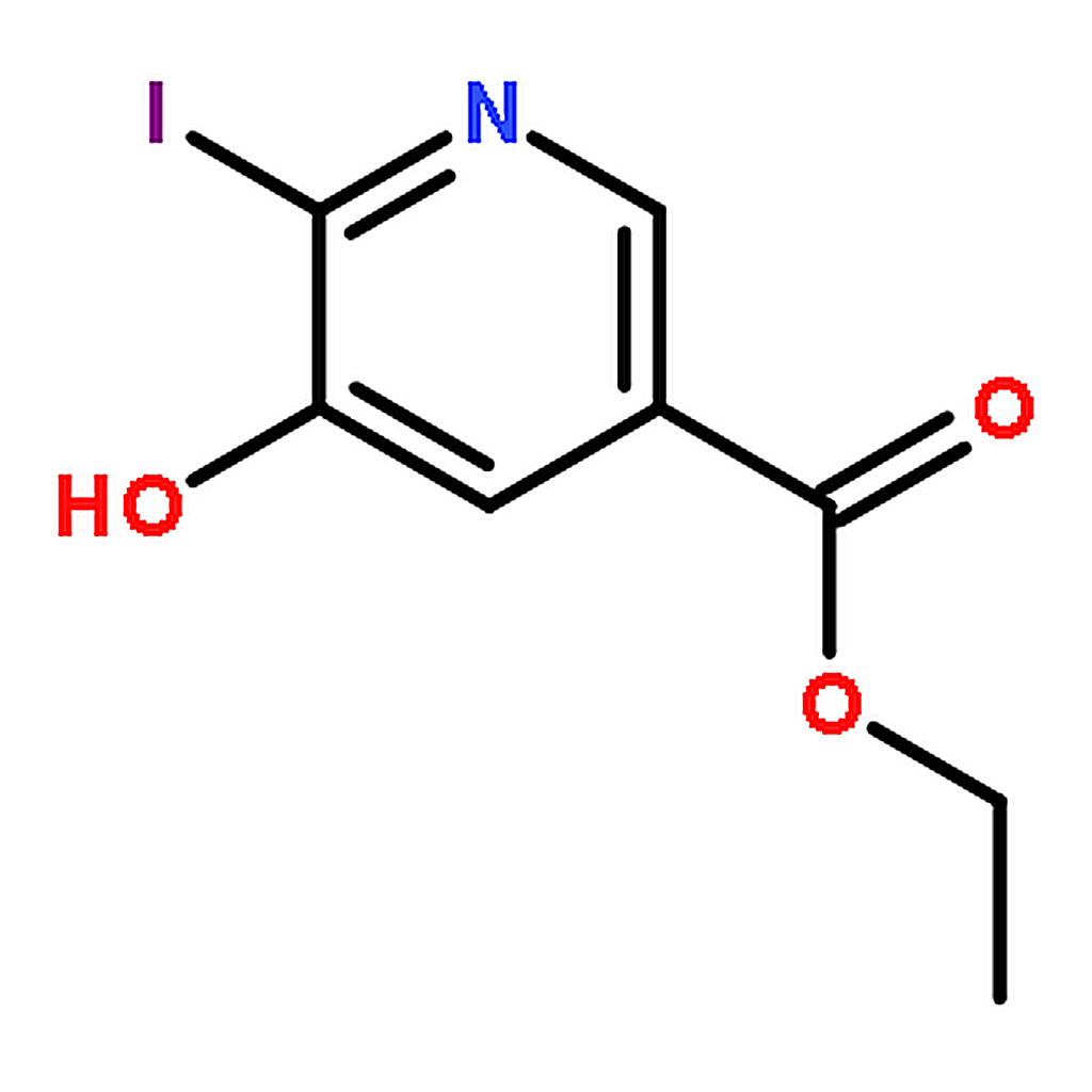 RHAWN Ethyl 5-hydroxy-6-iodonicotinate