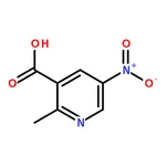 RHAWN 2-Methyl-5-nitro-3-pyridinecarboxylic acid