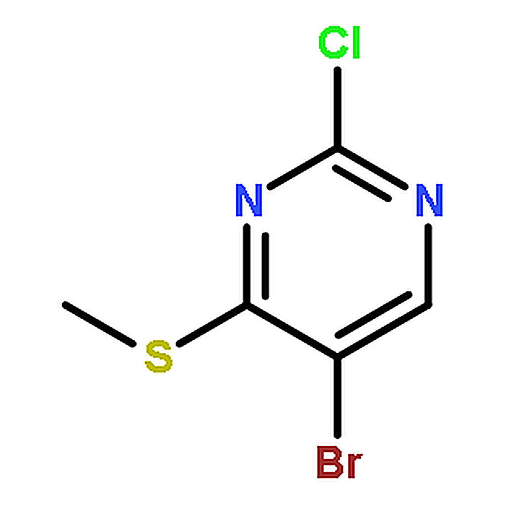 RHAWN 5-Bromo-2-chloro-4-(methylthio)pyrimidine