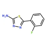 RHAWN 5-(2-Fluorophenyl)-1,3,4-thiadiazol-2-amine