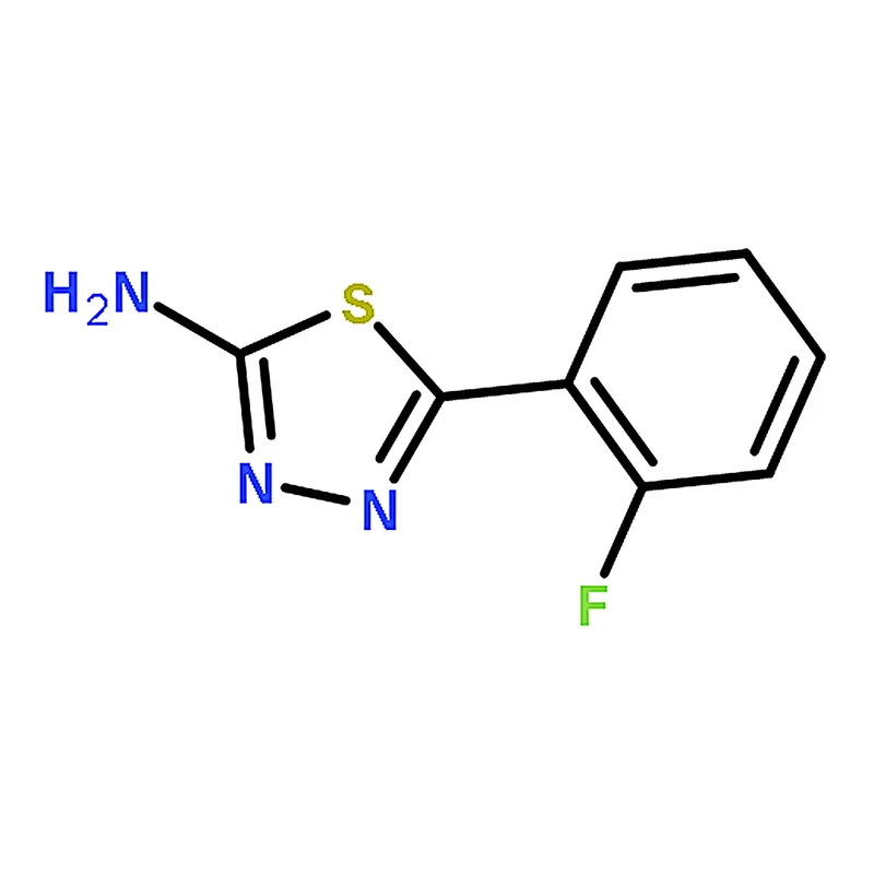 RHAWN 5-(2-Fluorophenyl)-1,3,4-thiadiazol-2-amine