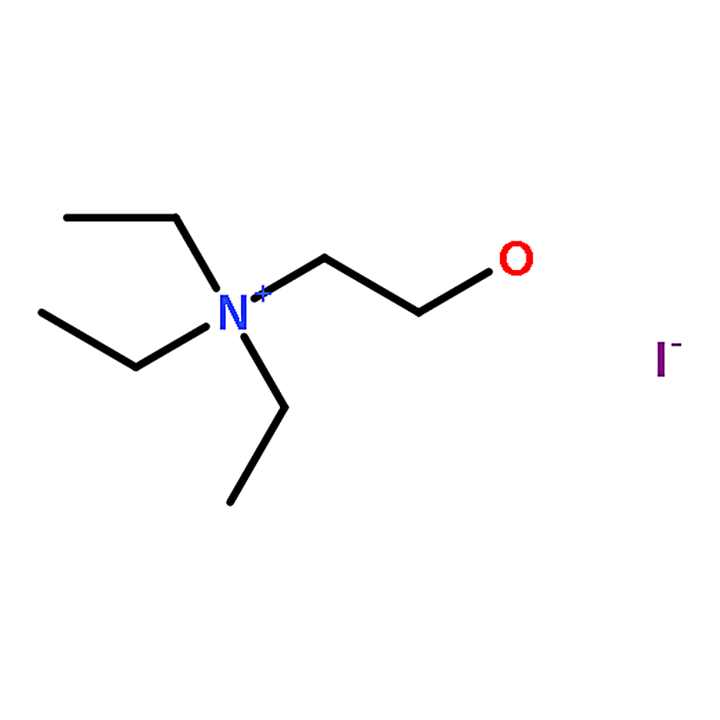 RHAWN (2-Hydroxyethyl)triethylammonium Iodide