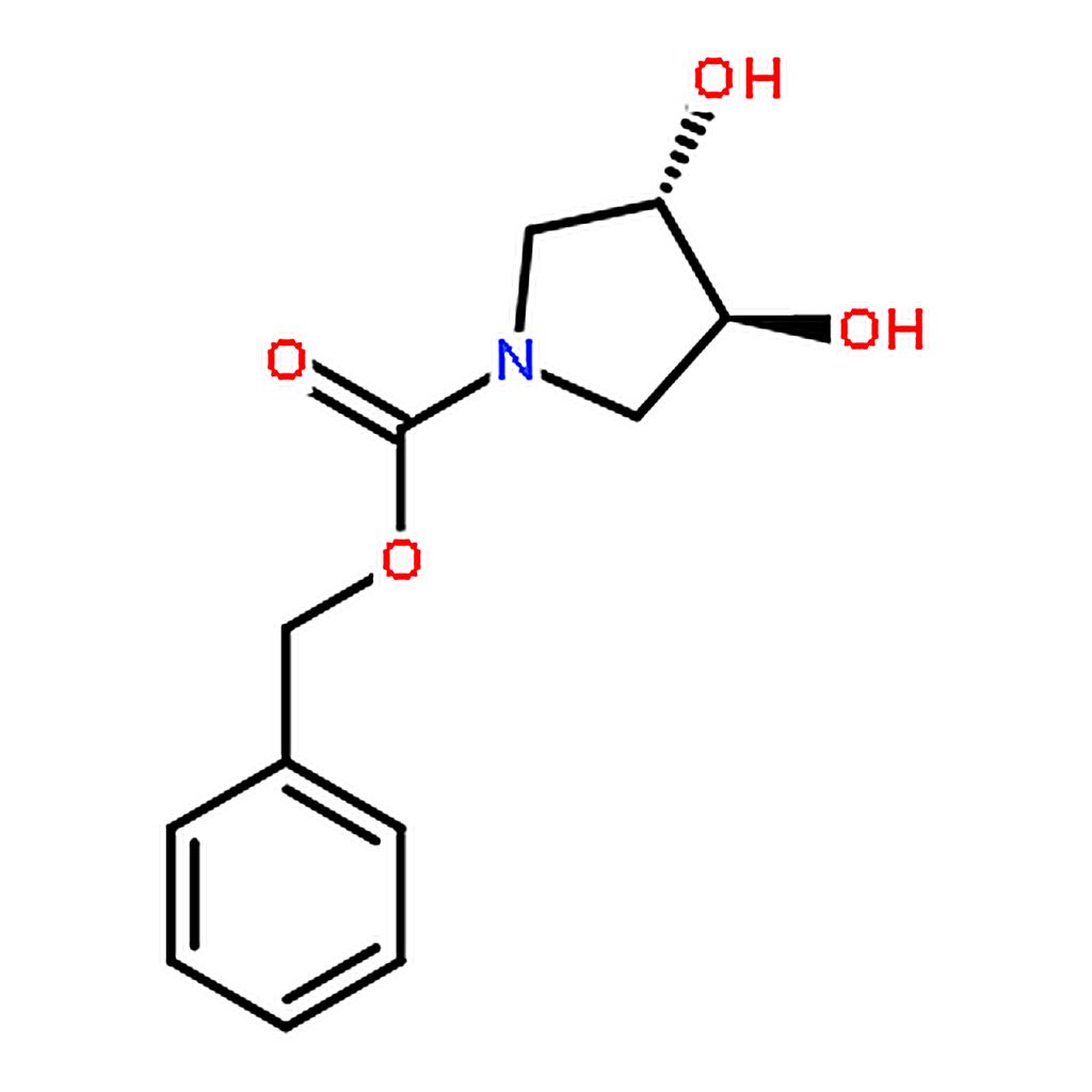 RHAWN (3S，4S)-Benzyl 3，4-dihydroxypyrrolidine-1-carboxylate