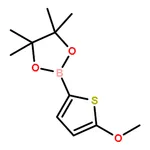RHAWN 2-(5-Methoxythiophen-2-yl)-4,4,5,5-tetramethyl-1,3,2-dioxaborolane