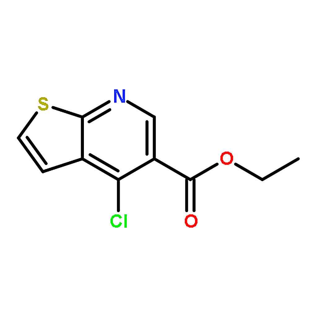 RHAWN Ethyl 4-chlorothieno[2,3-b]pyridine-5-carboxylate