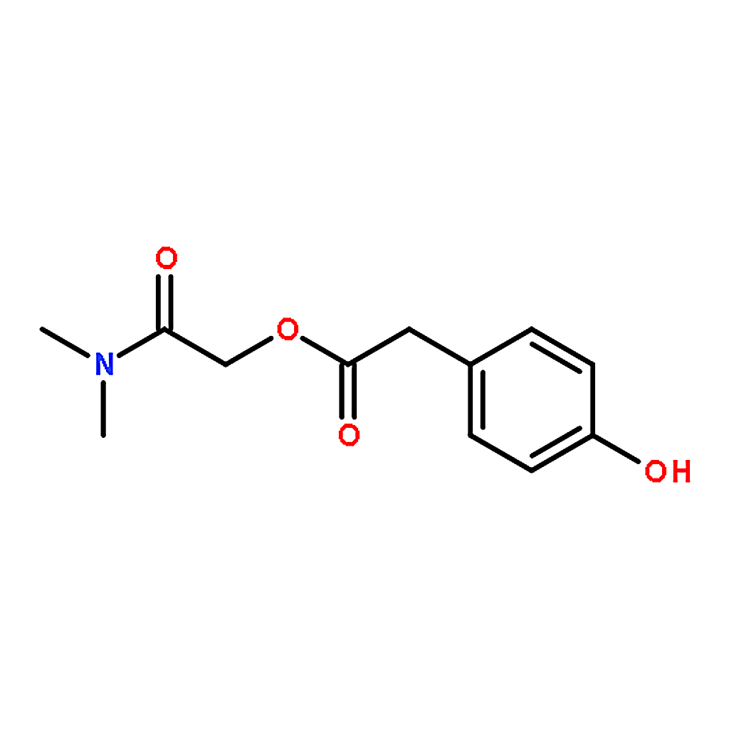 RHAWN [2-(dimethylamino)-2-oxoethyl] 2-(4-hydroxyphenyl)acetate