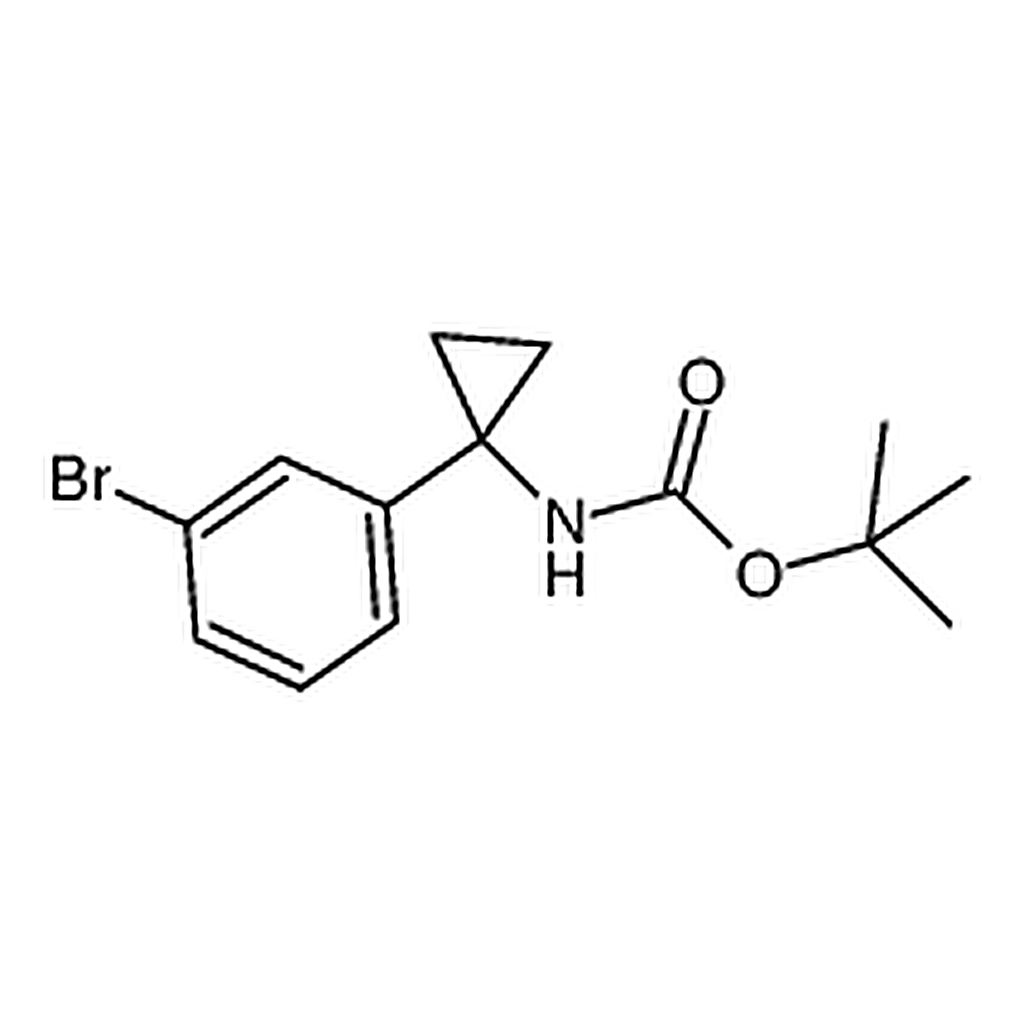 RHAWN tert-Butyl (1-(3-bromophenyl)cyclopropyl)carbamate