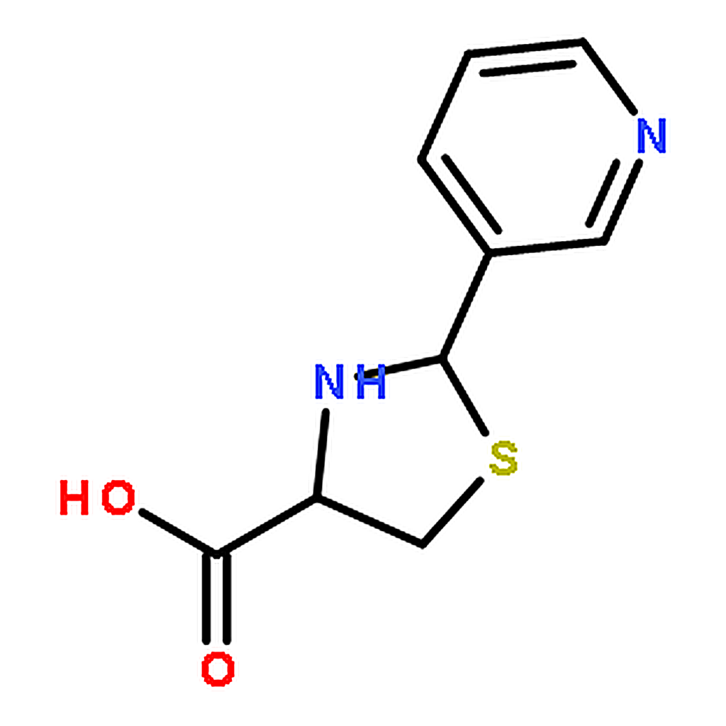 RHAWN 2-(Pyridin-3-yl)thiazolidine-4-carboxylicacid