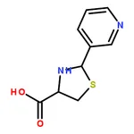 RHAWN 2-(Pyridin-3-yl)thiazolidine-4-carboxylicacid