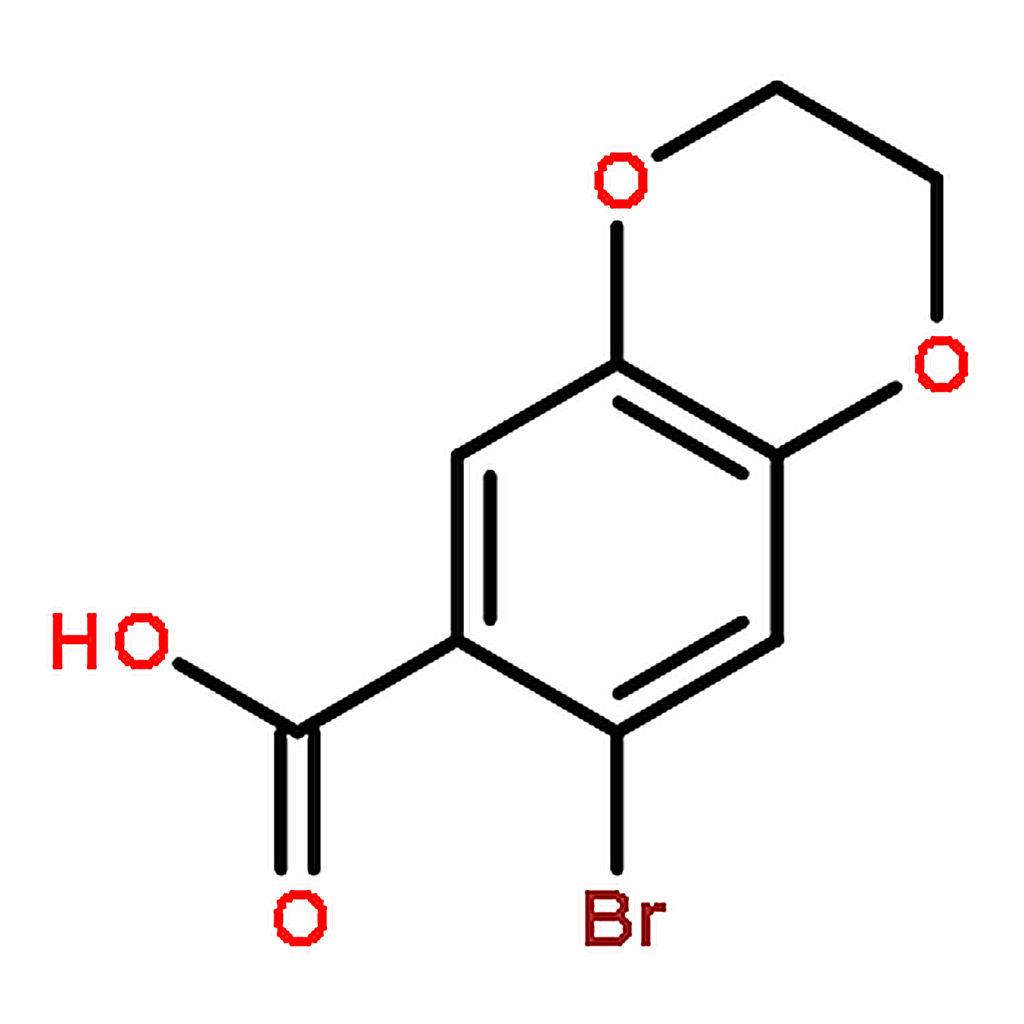 RHAWN 7-Bromo-2,3-dihydrobenzo[b][1,4]dioxine-6-carboxylic acid