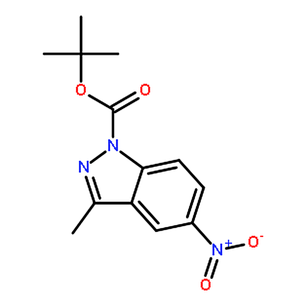 RHAWN tert-Butyl 3-methyl-5-nitro-1H-indazole-1-carboxylate