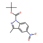 RHAWN tert-Butyl 3-methyl-5-nitro-1H-indazole-1-carboxylate