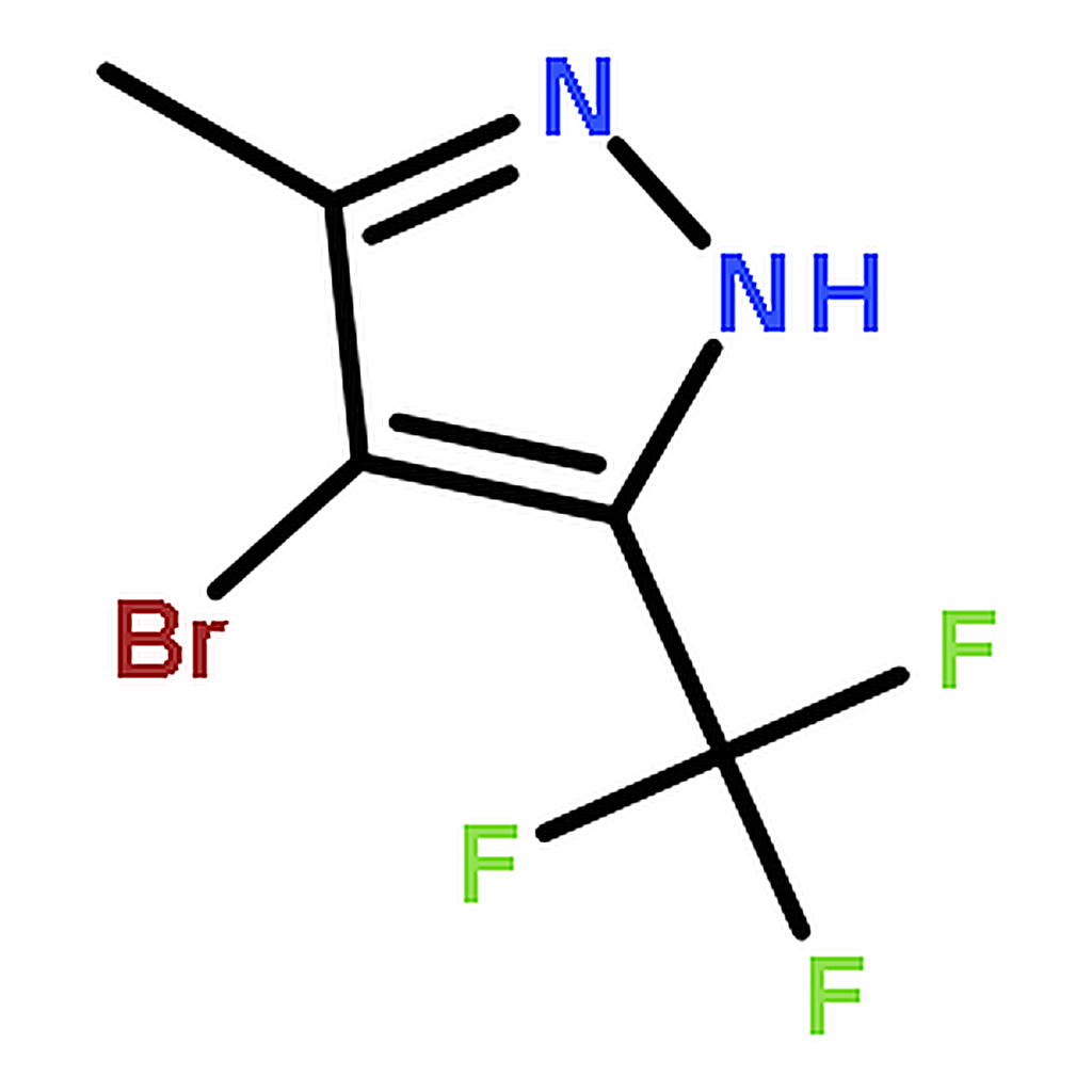 RHAWN 4-Bromo-3-methyl-5-trifluoromethyl-1H-pyrazole