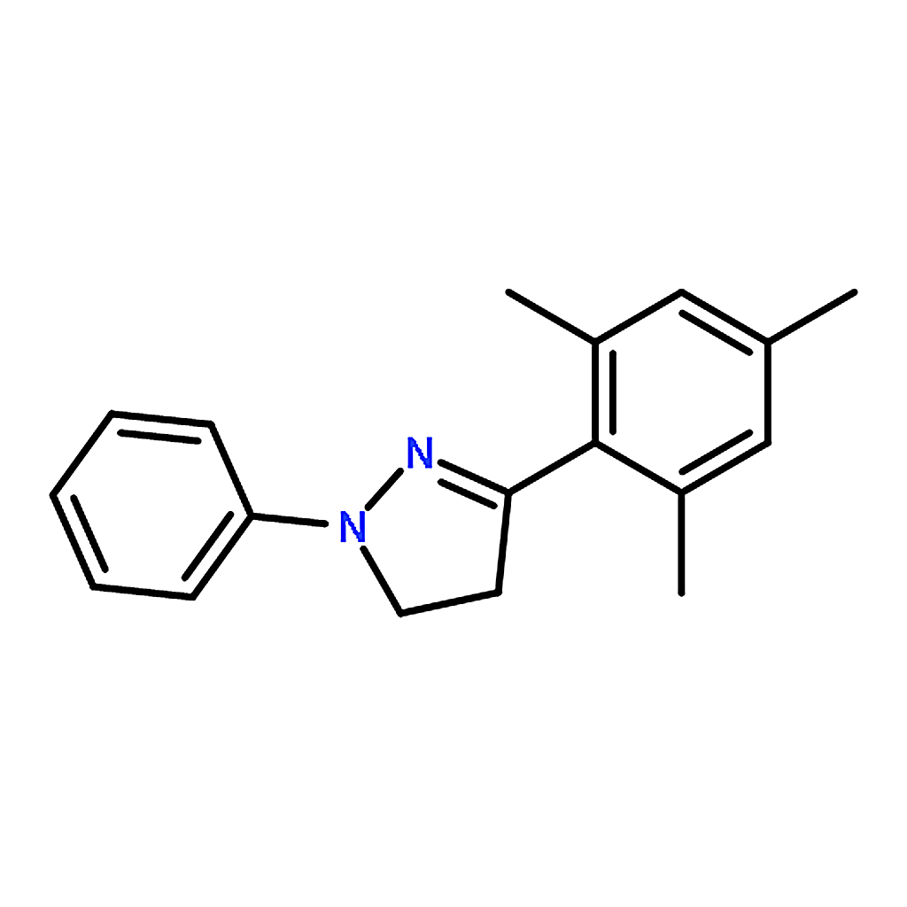 RHAWN 1-Phenyl-3-(2,4,6-trimethylphenyl)-2-pyrazoline