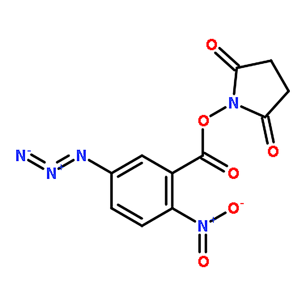 RHAWN <i>N</i>-Succinimidyl 5-Azido-2-nitrobenzoate