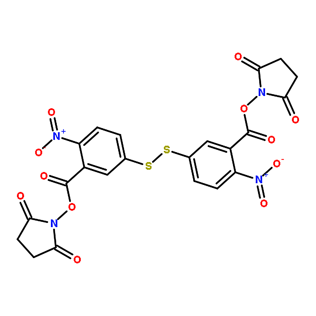 RHAWN Bis(2,5-dioxopyrrolidin-1-yl) 5,5'-disulfanediylbis(2-nitrobenzoate)