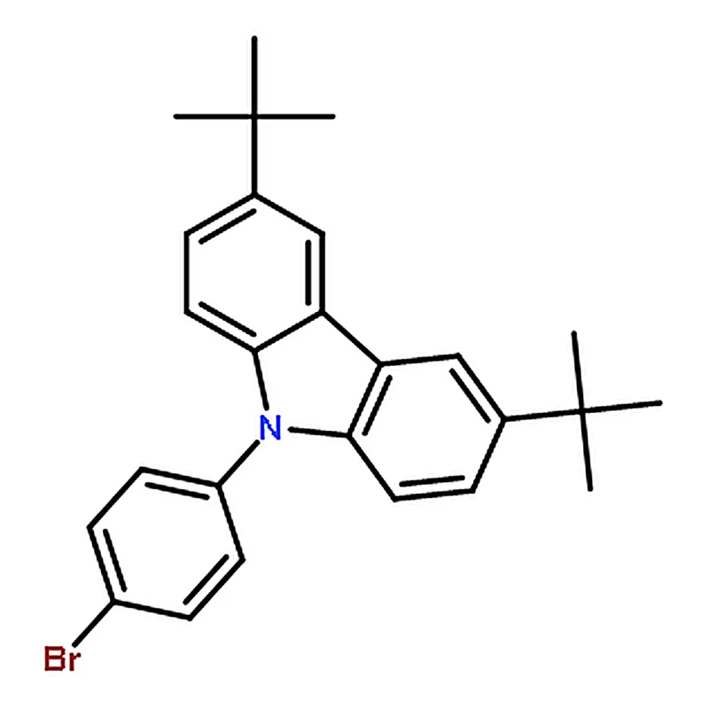 RHAWN 9-(4-Bromophenyl)-3,6-di-tert-butyl-9H-carbazole