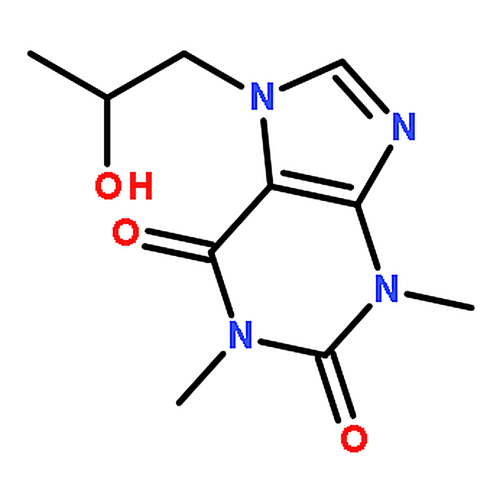 RHAWN 7-(-Hydroxypropyl)theophylline