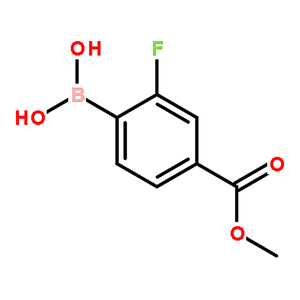 RHAWN 2-Fluoro-4-(methoxycarbonyl)benzeneboronic acid, 98%