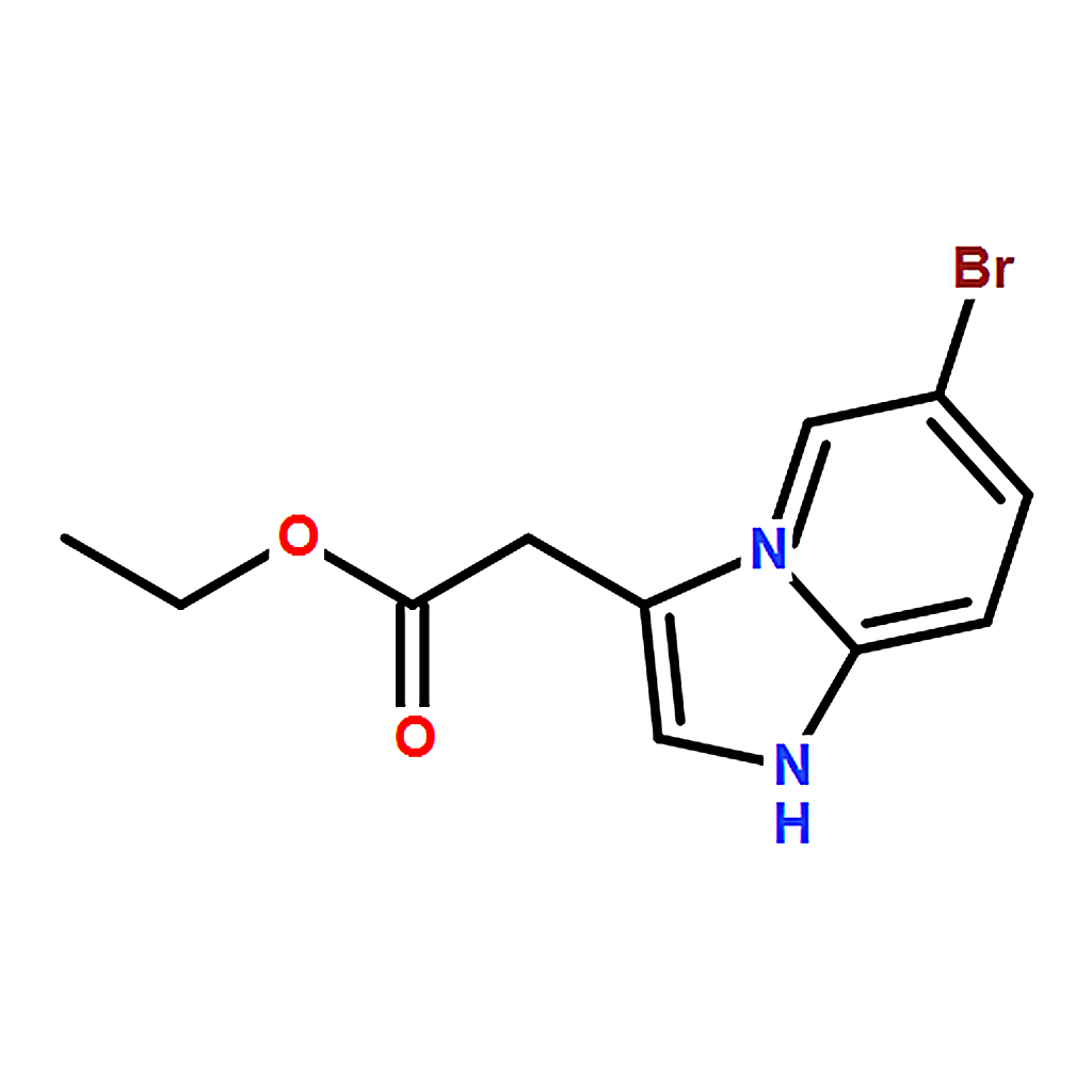 RHAWN Ethyl 2-(6-bromoimidazo[1,2-a]pyridin-3-yl)acetate