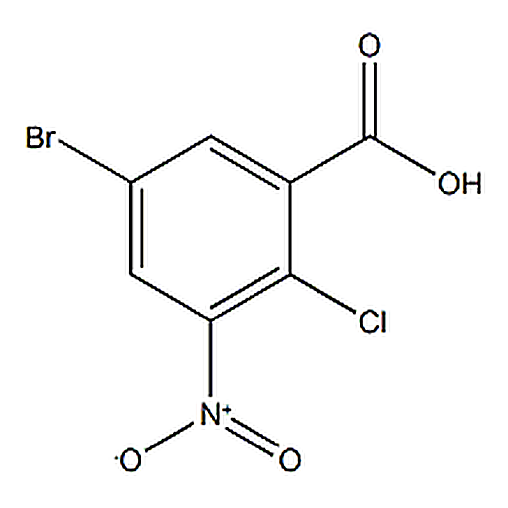 RHAWN 5-Bromo-2-chloro-3-nitrobenzoic acid