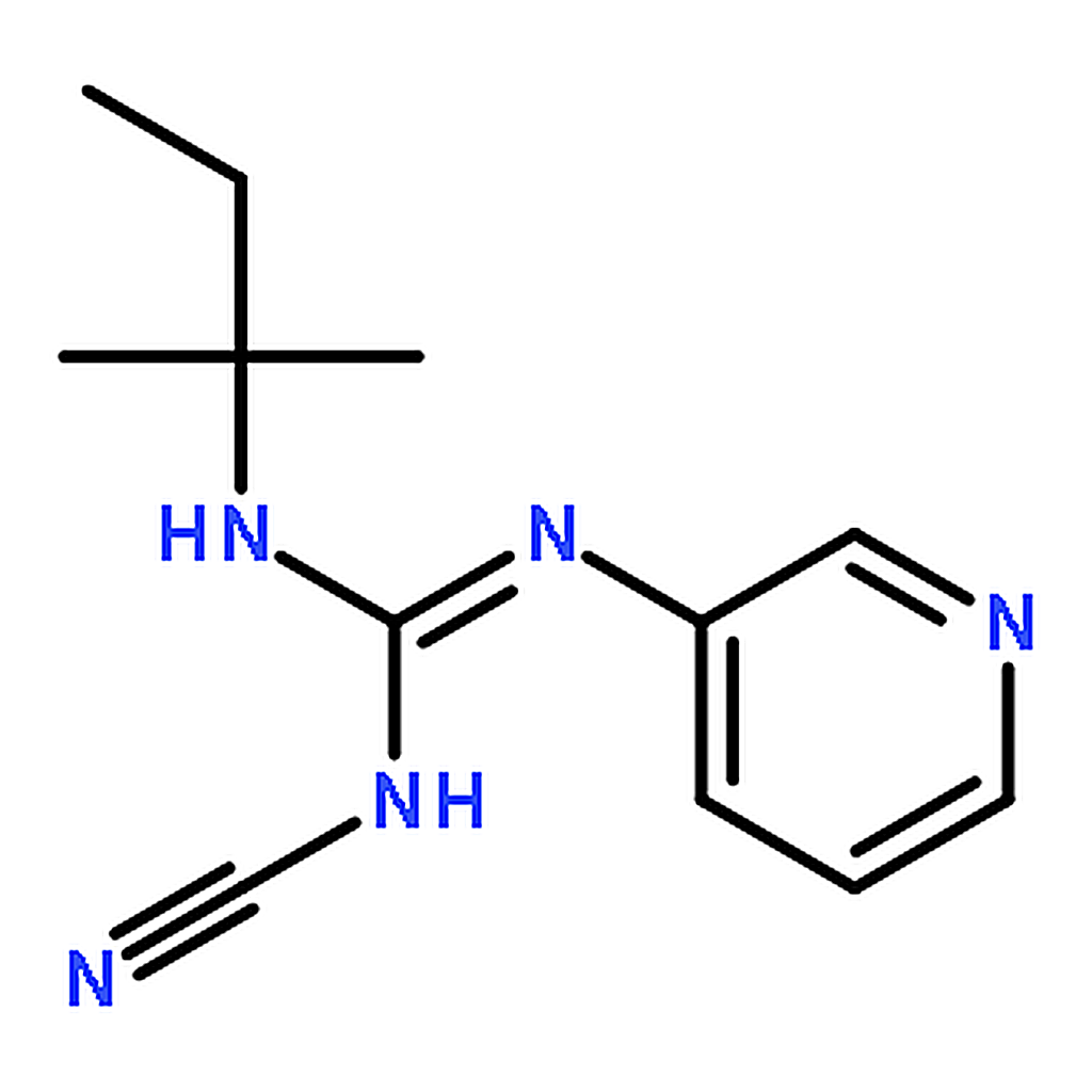 RHAWN N-cyano-N'-(1，1-dimethylpropyl)-N''-(3-pyridinyl)guanidine