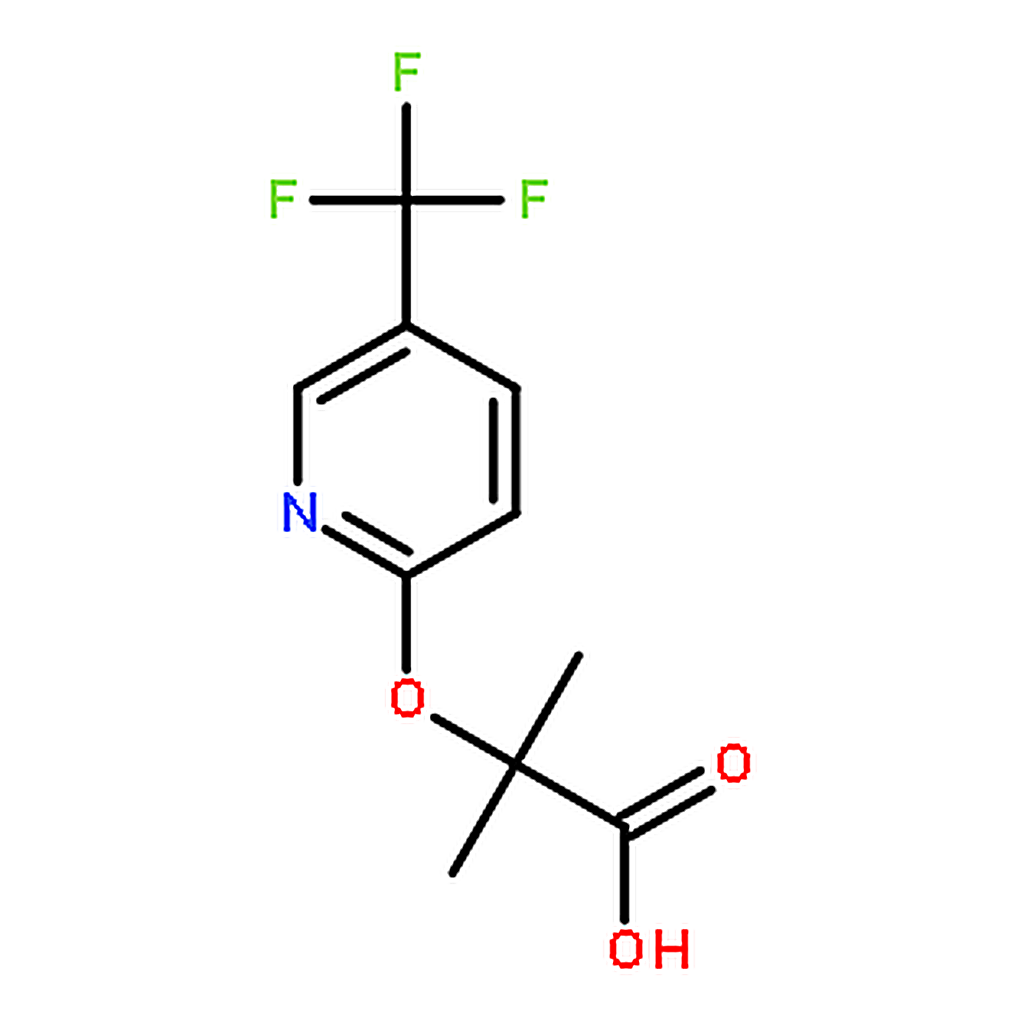 RHAWN 2-Methyl-2-(5-(trifluoromethyl)pyridin-2-yloxy)propanoic acid
