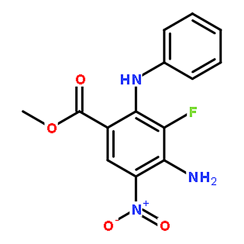 RHAWN Methyl 4-amino-3-fluoro-5-nitro-2-(phenylamino)benzoate