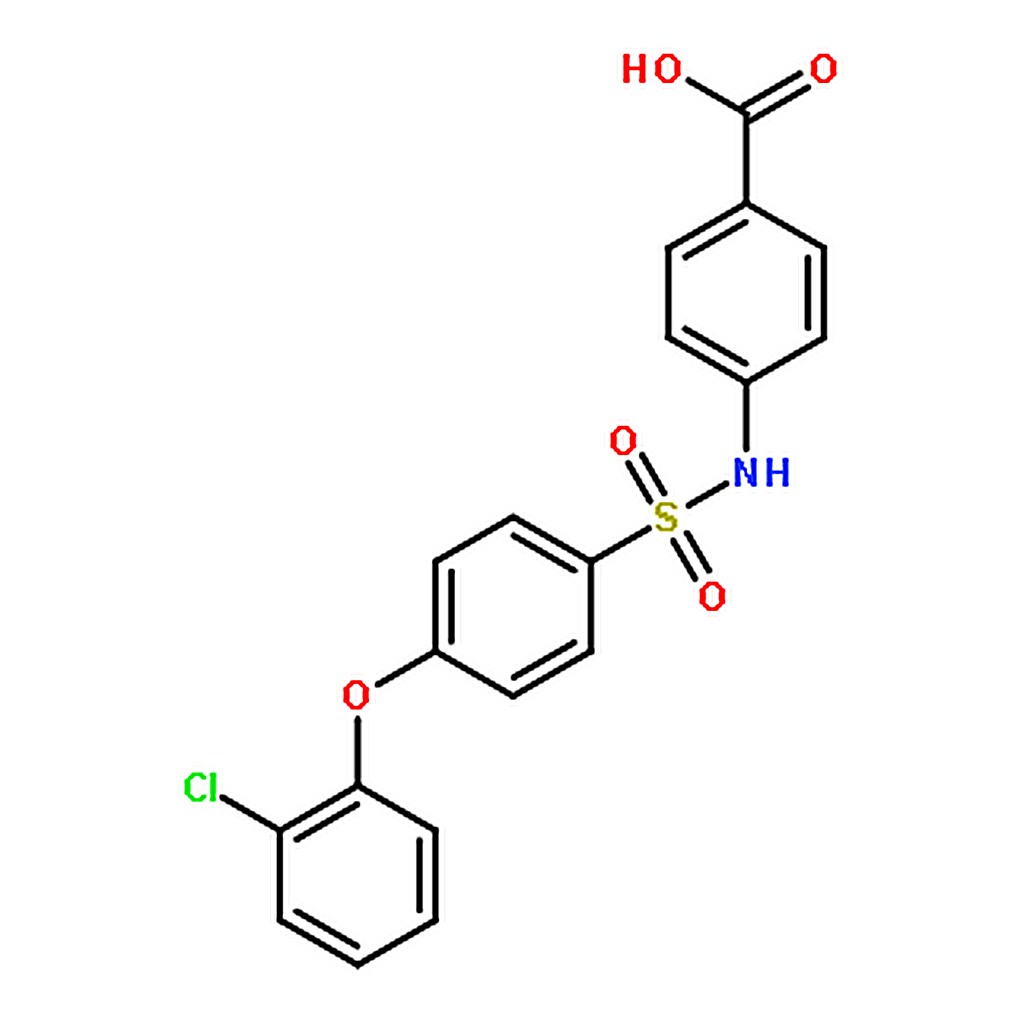 RHAWN 4-((4-(2-Chlorophenoxy)Phenyl)Sulfonamido)Benzoic Acid