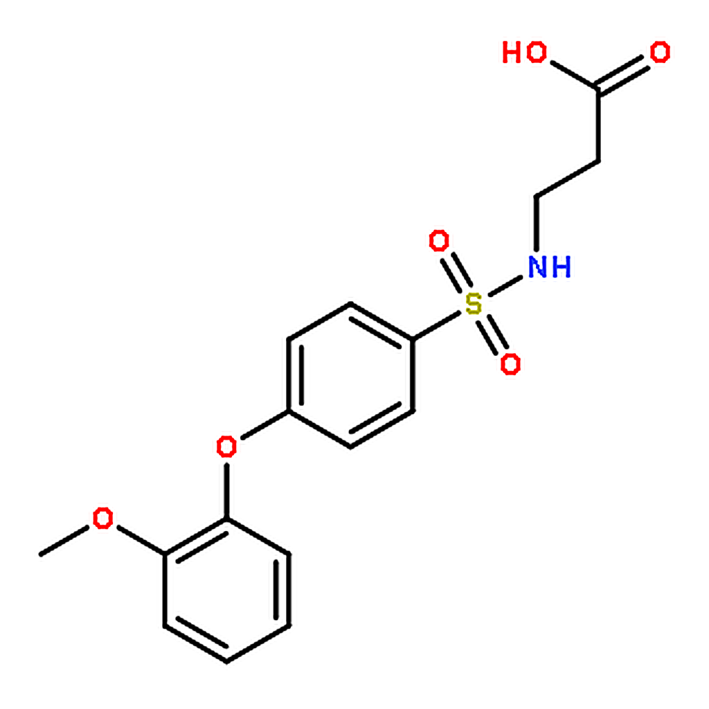 RHAWN 3-((4-(2-Methoxyphenoxy)phenyl)sulfonamido)propanoicacid