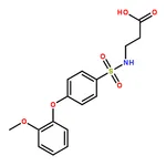 RHAWN 3-((4-(2-Methoxyphenoxy)phenyl)sulfonamido)propanoicacid