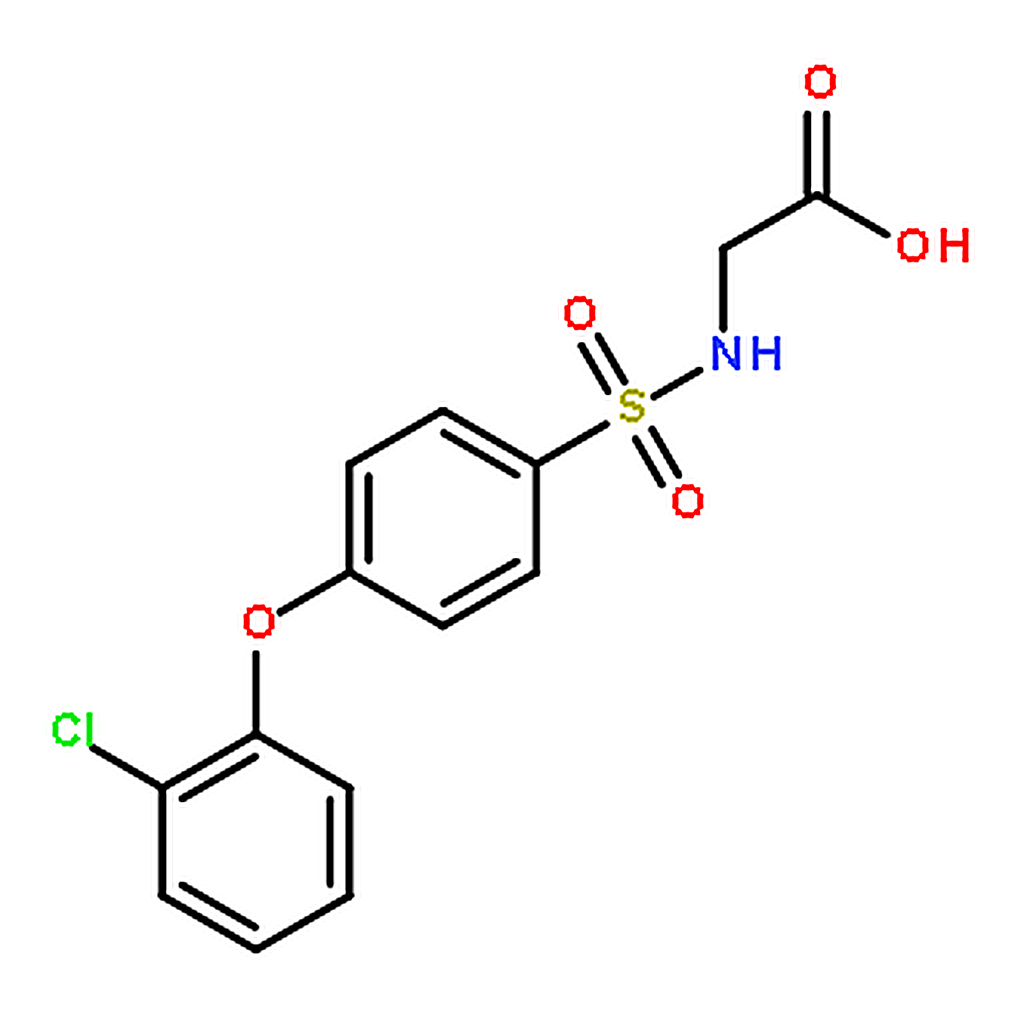 RHAWN ((4-(2-Chlorophenoxy)Phenyl)Sulfonyl)Glycine