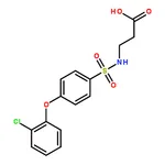RHAWN 3-((4-(2-Chlorophenoxy)phenyl)sulfonamido)propanoicacid