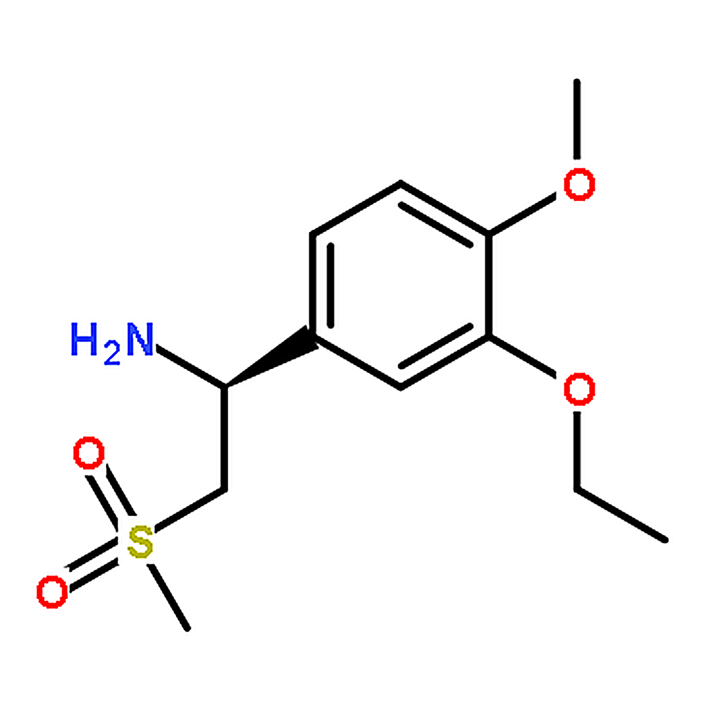 RHAWN (S)-1-(3-Ethoxy-4-methoxyphenyl)-2-(methylsulfonyl)ethanamine