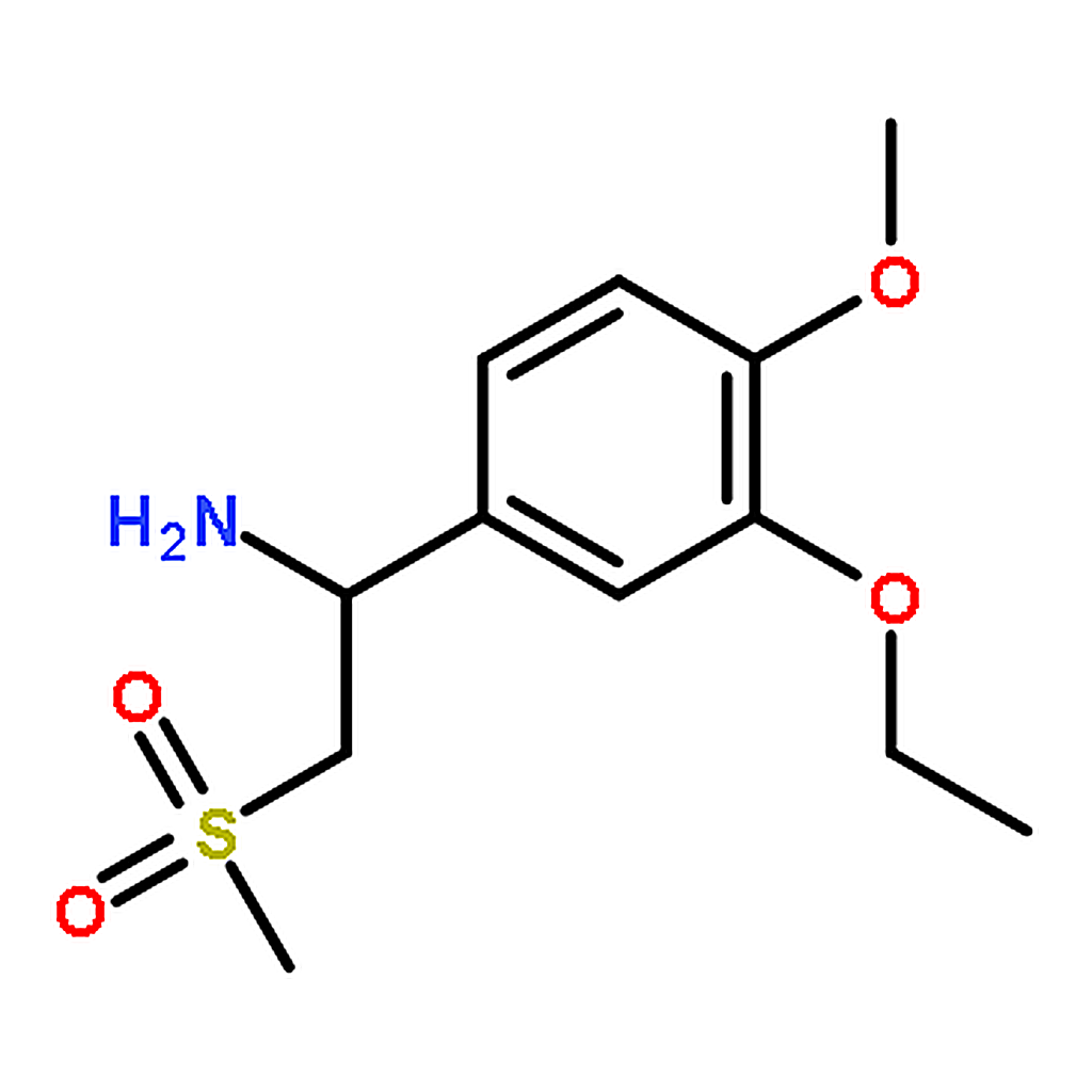 RHAWN (R)-1-(3-Ethoxy-4-methoxyphenyl)-2-(methylsulfonyl)ethanamine