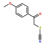 RHAWN 1-(4-Methoxyphenyl)-2-thiocyanatoethanone