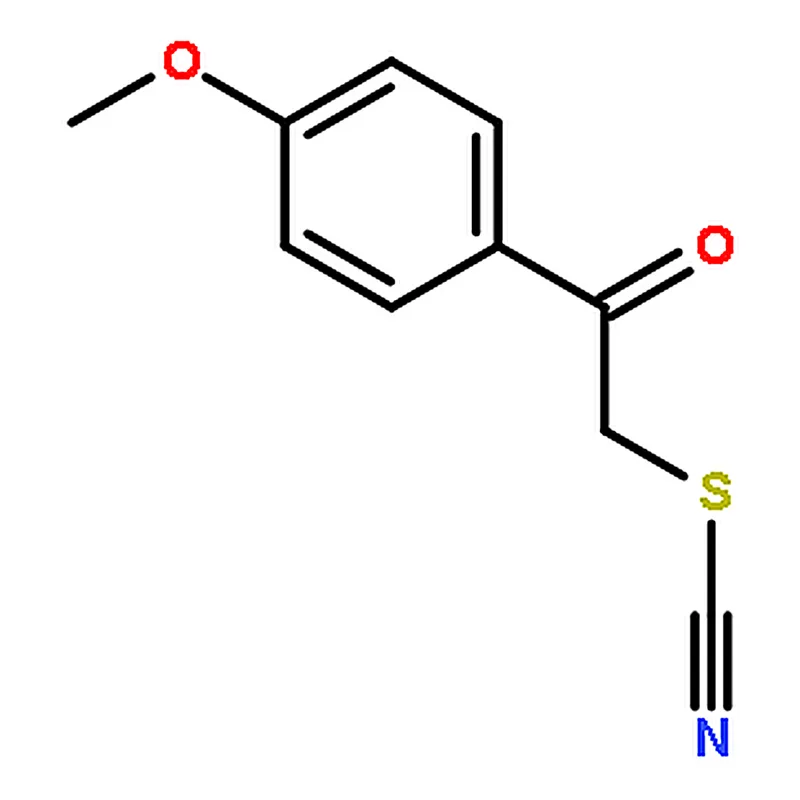 RHAWN 1-(4-Methoxyphenyl)-2-thiocyanatoethanone