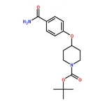RHAWN tert-Butyl 4-(4-carbamoylphenoxy)piperidine-1-carboxylate