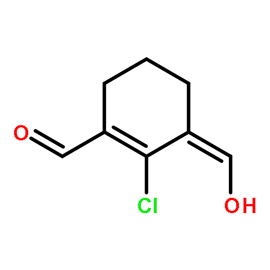 RHAWN 2-Chloro-3-(hydroxymethylene)cyclohex-1-enecarbaldehyde